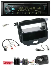 Автомагнитола Pioneer DAB CD USB Bluetooth для Hyundai i10 (2009–2013), черная
