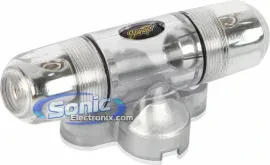Stinger SPD5101 4/8 Gauge In/Out ShocKrome AGU Fuse Holder