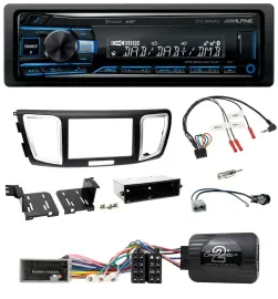 Alpine USB Bluetooth DAB Lenkrad Autoradio für Honda Accord 2013-2015