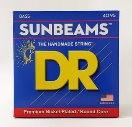 Струны для бас-гитары DR Strings SUNBEAM DR NLLR-40, 40 - 95