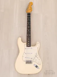 Электрогитара Fender Stratocaster 1962 Vintage Reissue ST62 SSS Olympic White w/gigbag Japan 2011