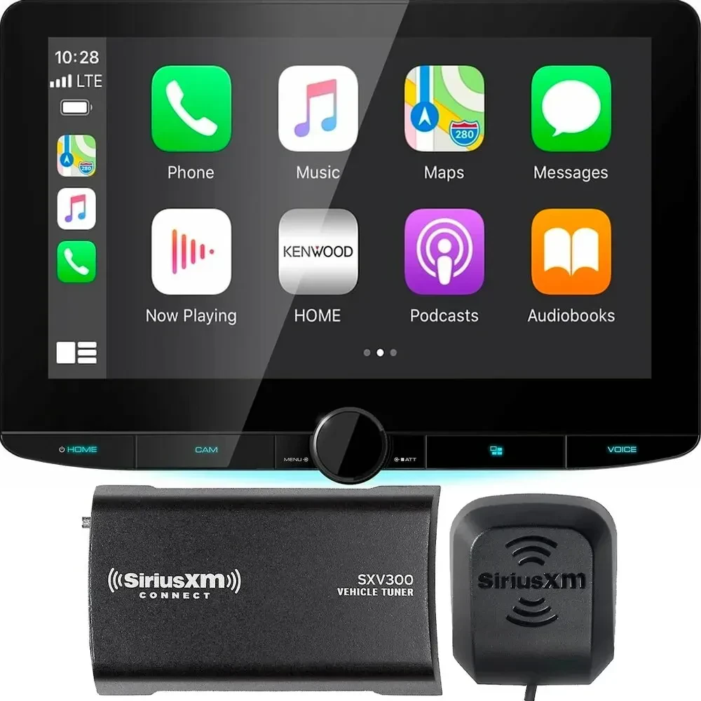 Автомагнитола Kenwood DMX1037S 10.1" (совместим с SiriusXM)