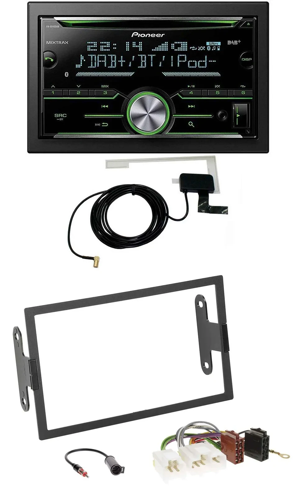 Pioneer CD USB MP3 Bluetooth 2DIN DAB Autoradio für Nissan 200 SX 1994-1998 240