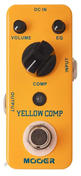 Педаль эффектов для электрогитары Mooer Micro Series Yellow Comp Optical Compressor