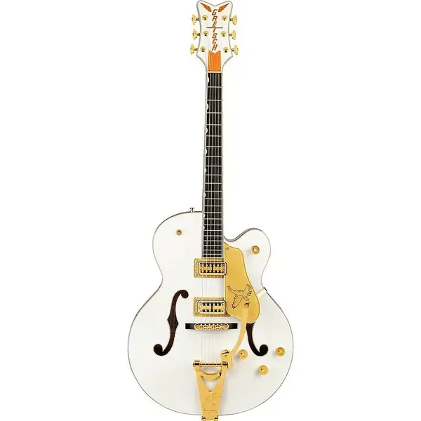 Электрогитара полуакустическая Gretsch G6136TG Players Edition Falcon Hollow Body White