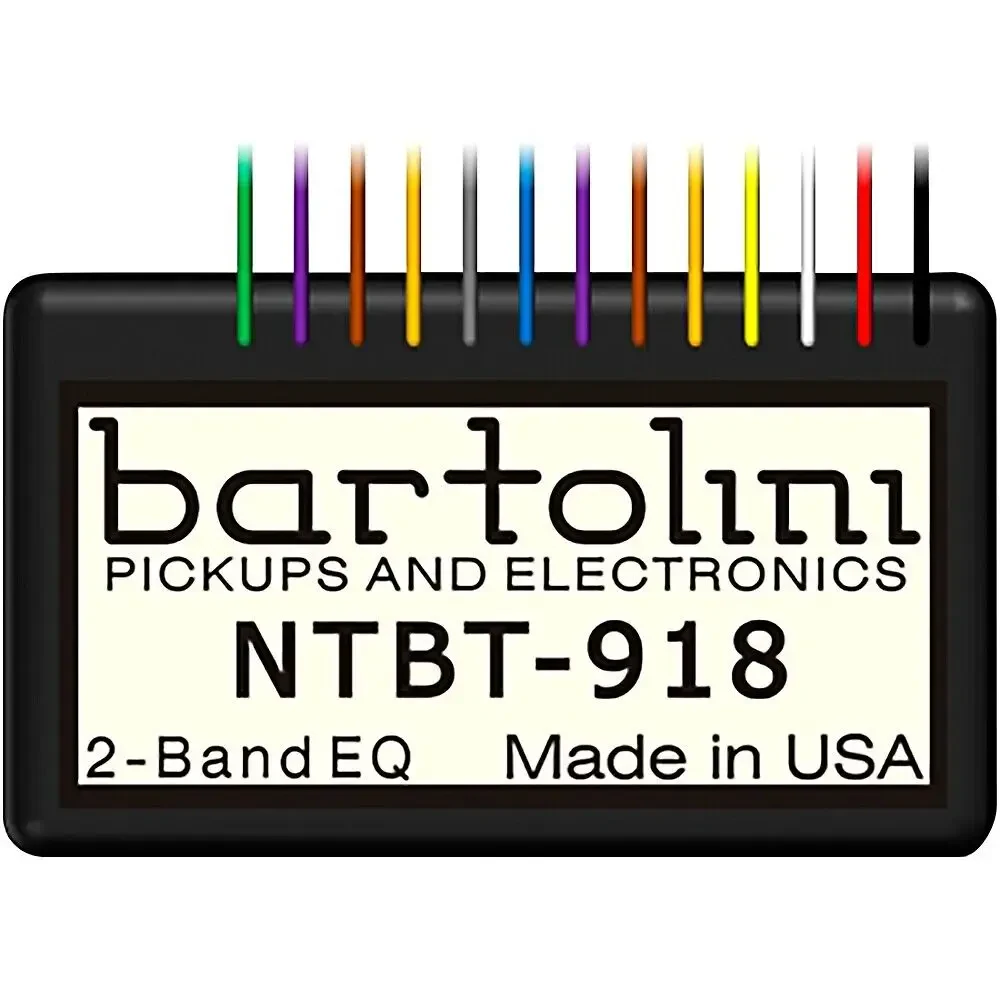 Предусилитель для бас-гитары Bartolini NTBTG/918 2-Band EQ, 9/18V