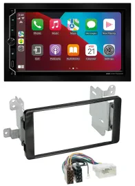 ESX 2DIN DAB USB MP3 Bluetooth Autoradio für Mitsubishi Outlander ab 2012