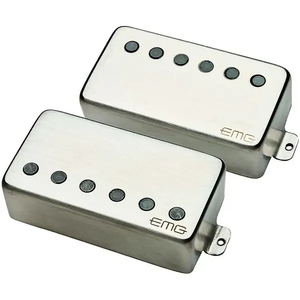 Комплект звукоснимателей для электрогитары EMG 57/66 TW Dual Mode Brushed Chrome