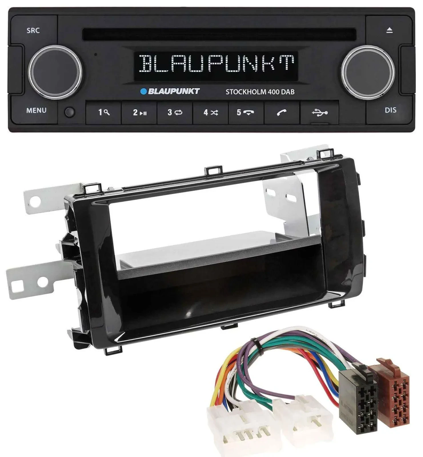 Blaupunkt MP3 Bluetooth DAB CD USB Autoradio für Toyota Auris (ab 2013) schwarz