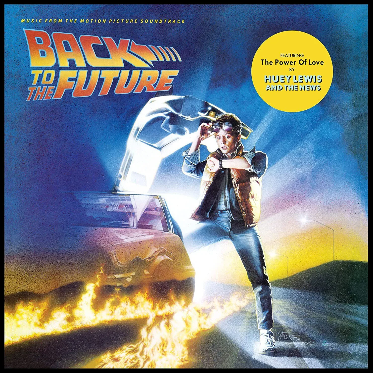 Виниловая пластинка Various – Back to the Future (Music From the Motion Picture Soundtrack) (Релиз 1985) Sealed