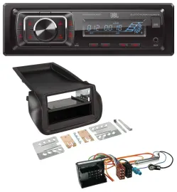 JBL SD AUX MP3 USB Bluetooth Autoradio für Citroen Nemo Peugeot Bipper ab 2008