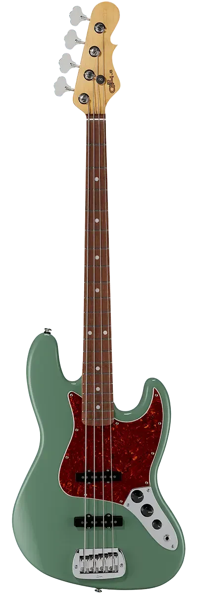 Бас-гитара G&L Fullerton Deluxe JB Bass Guitar Macha Green