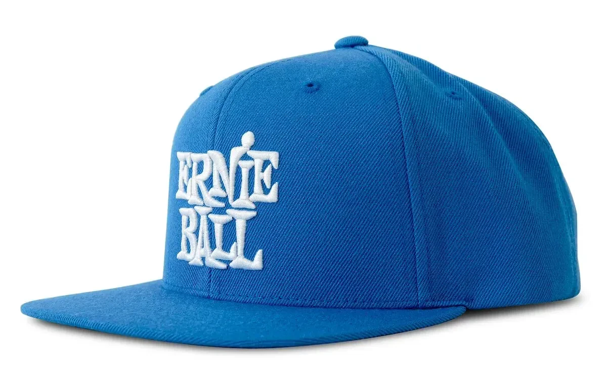 ERNIE BALL 4156 Baseball Cap blau mit weißem Logo