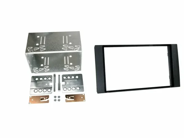 Einbaurahmen Set Doppel DIN Autoradio für Ford Focus Fusion Fiesta 2004-2013 sch