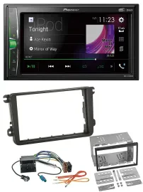 Автомагнитола Pioneer 2 DIN, MP3, DAB, USB, Bluetooth, для VW Caddy/Golf 5/6/Jetta (с 2003)