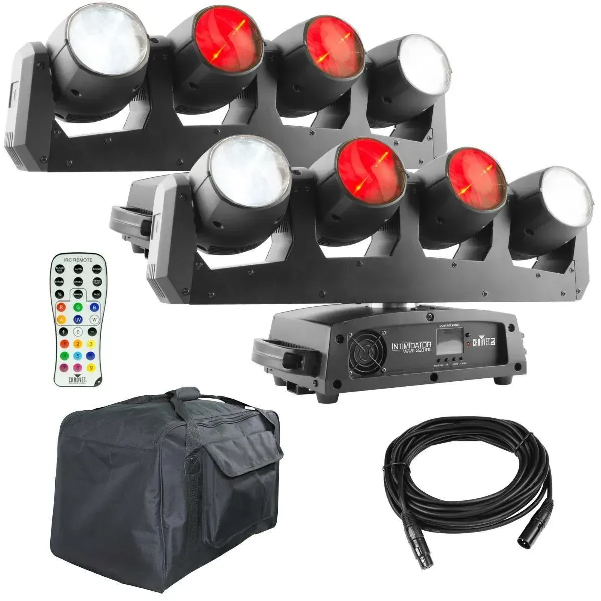 Прибор с полным движением Chauvet DJ Intimidator Wave 360 IRC с аксессуарами (пара)