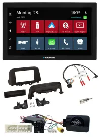 Blaupunkt Lenkrad Bluetooth DAB 2DIN USB Autoradio für Hyundai Kona ab 2013