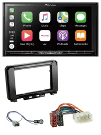 Автомагнитола для Suzuki Jimny GJ (с 2018) Pioneer 2DIN MP3 USB DAB DVD Bluetooth