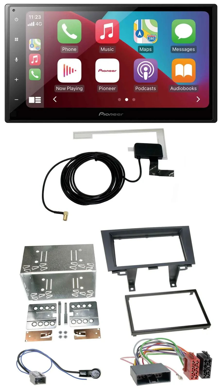 Pioneer USB Bluetooth DAB MP3 2DIN Autoradio für Honda CR-V RE5/RE6/RE7 06-12