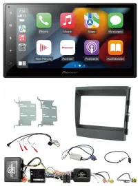 Pioneer DAB Bluetooth 2DIN USB Lenkrad Autoradio für Porsche Panamera MOST-Sound