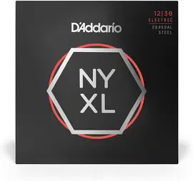 Струны для слайд-гитары D'Addario NYXL1238PS Custom Medium E9 Pedal Steel 12-38