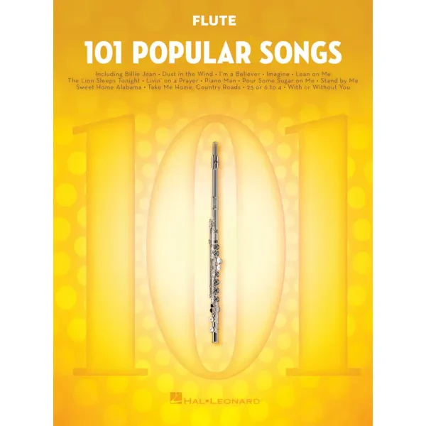 Hal Leonard 101 Popular Songs For Flute