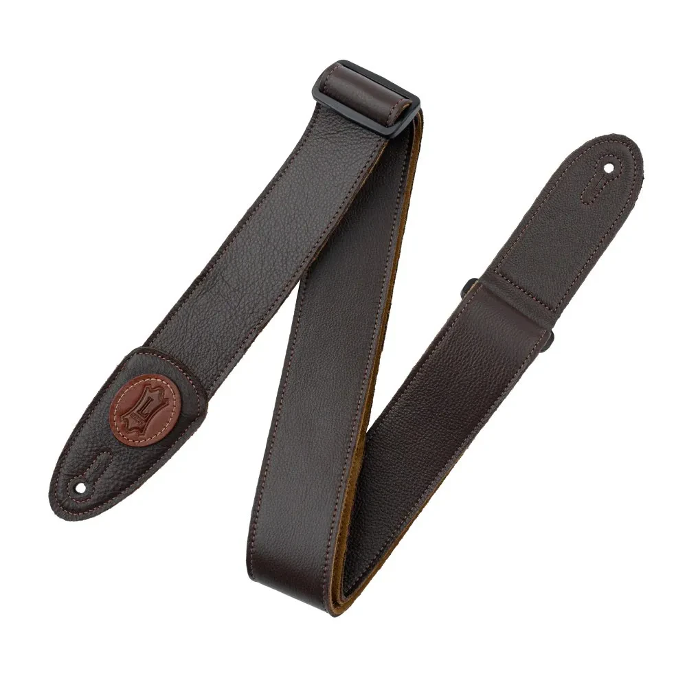 Levy's MSS7G Garment Leather 2" Guitar Strap, Brown