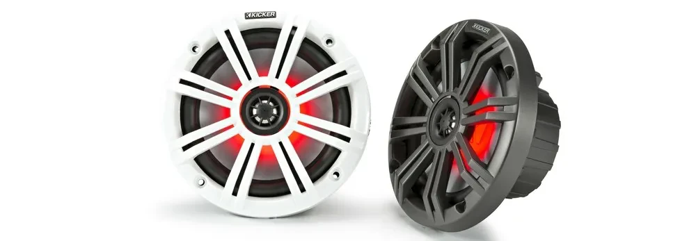 Б/У Акустическая система для морского применения Kicker KM65L KM Series 6.5" 2-полосная коаксиальная, 4 Ом