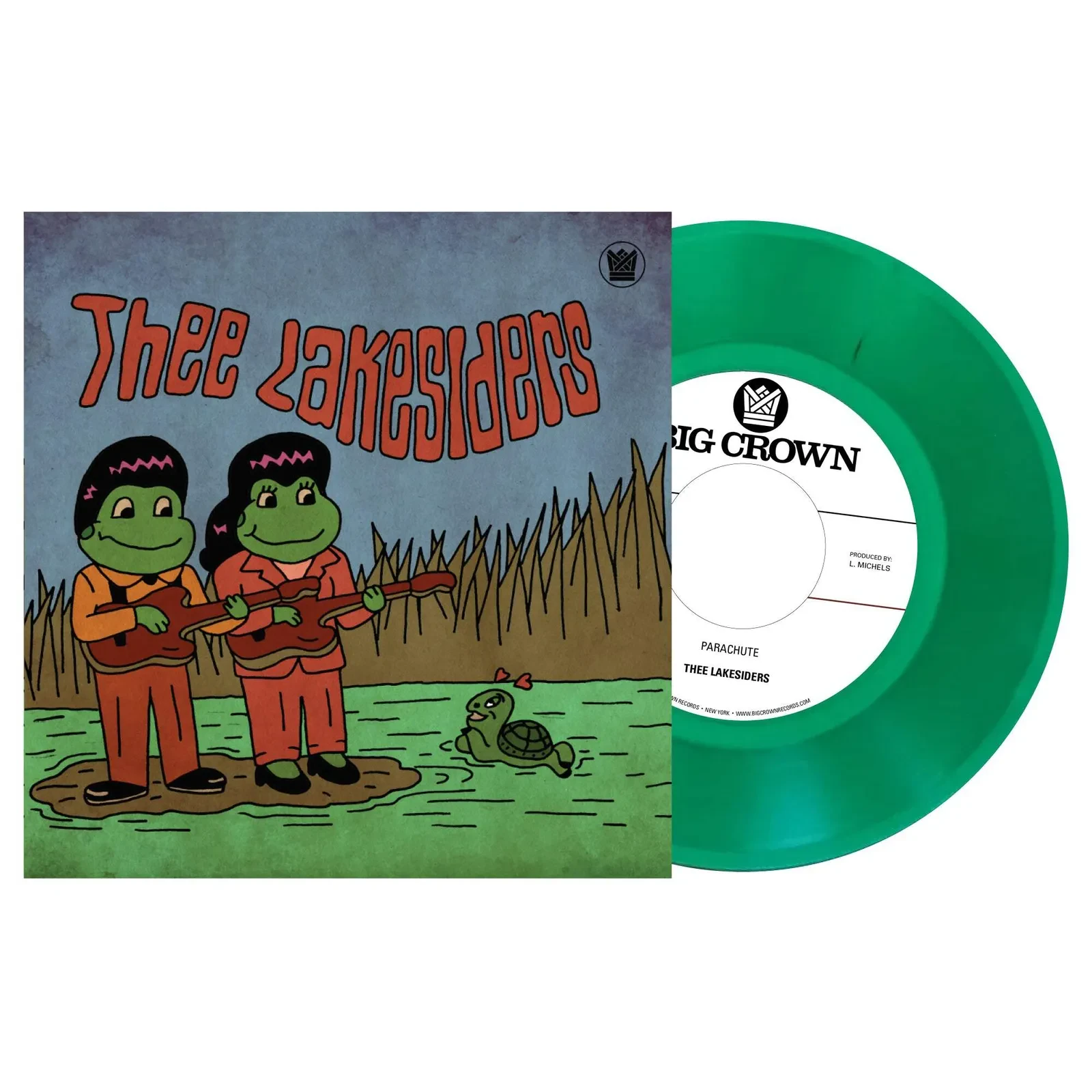 Виниловая пластинка Thee Lakesiders – Parachute b/w Parachute (Instrumental) (Релиз 2025)