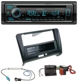 Kenwood MP3 Bluetooth DAB USB CD Autoradio für Audi TT 06-14 Aktivsystem Quadloc