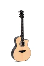 Электроакустическая гитара Sigma GECE-3 Grand OM Natural