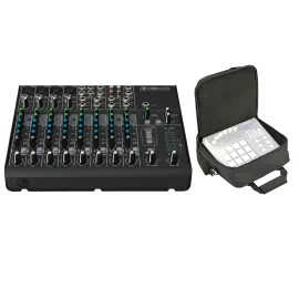 Mackie 1202VLZ4 12-Ch Compact Analog Mixer, w/SKB Universal Equipment/Mixer Bag