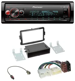 Pioneer Bluetooth USB MP3 DAB Autoradio für Dacia Lodgy Sandero Opel Vivaro