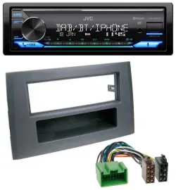 JVC Bluetooth DAB USB MP3 Autoradio für Volvo XC90 (16 Pin, 2002-2014)