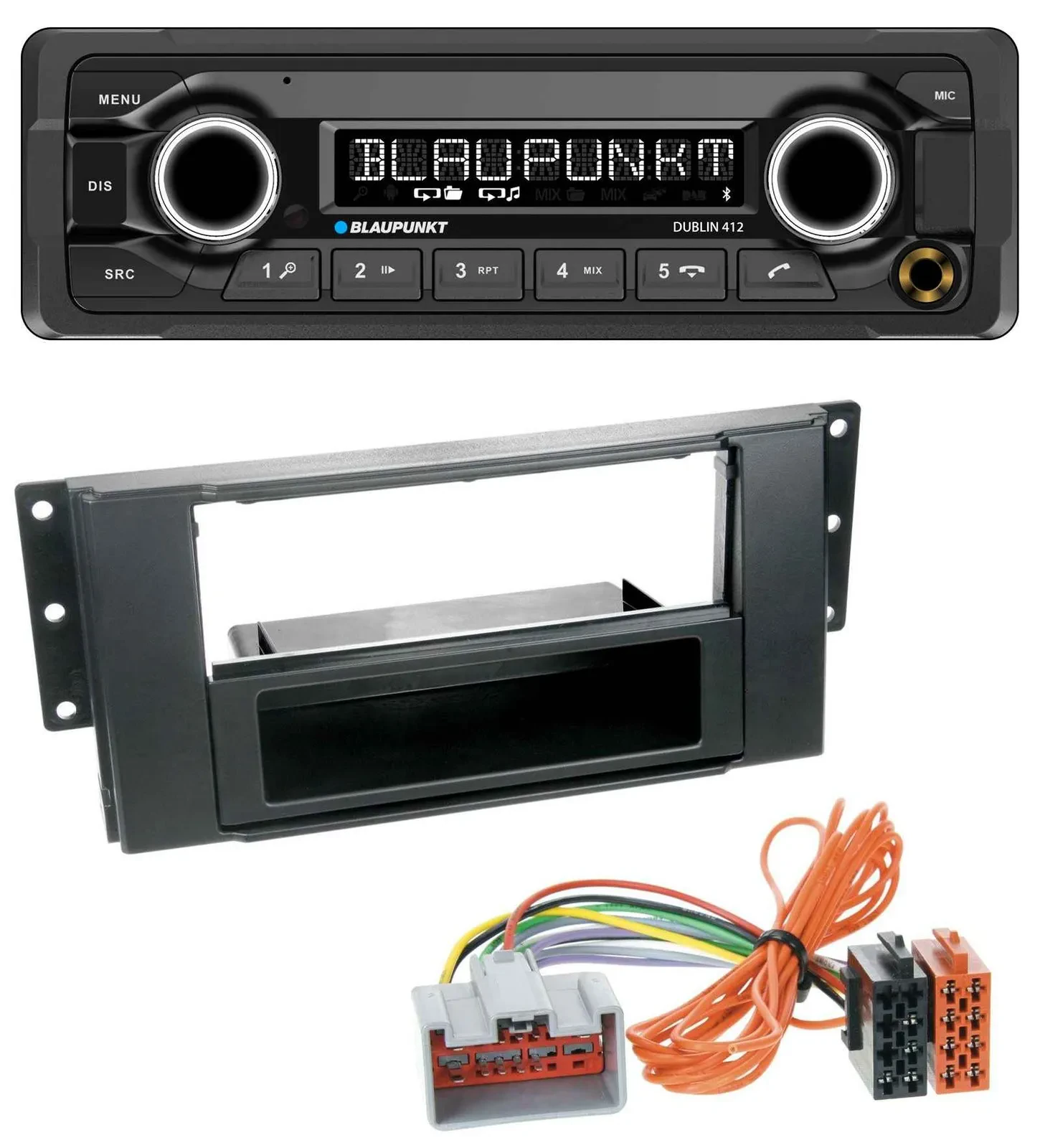 Автомагнитола для Land Rover Freelander 2011–2012 Blaupunkt MP3, Bluetooth, USB, AUX