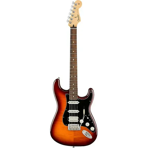 Электрогитара Fender Player Stratocaster HSS Plus Top Pau Ferro FB Tobacco Sunburst