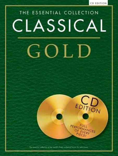 Ноты MusicSales CLASSICAL GOLD ESSENTIAL COLLECTION PIANO SOLO BOOK/2CD