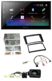 Автомагнитола для Toyota Avensis 2003–2009 Pioneer 2DIN, USB, Bluetooth, DAB, поддержка управления с руля