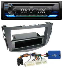 JVC Bluetooth MP3 USB DAB CD Autoradio für Toyota RAV-4 (11-13) - 28 Pin