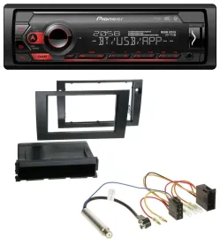 Pioneer MP3 USB DAB Bluetooth Autoradio für Audi A4 B6 B7 2001-2008 Symphony ISO