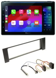 Автомагнитола для Audi A4 (B6, 2000–2004) Pioneer Bluetooth DAB MP3 USB, ISO