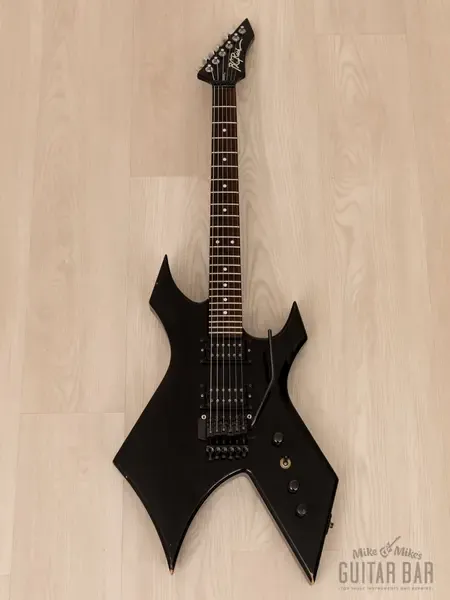 Электрогитара B.C.Rich Warlock NJ Series HH Black w/gigbag Japan 1987