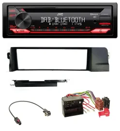 JVC CD DAB USB Bluetooth MP3 Autoradio für BMW 3er E46 Profiversion Quadlock