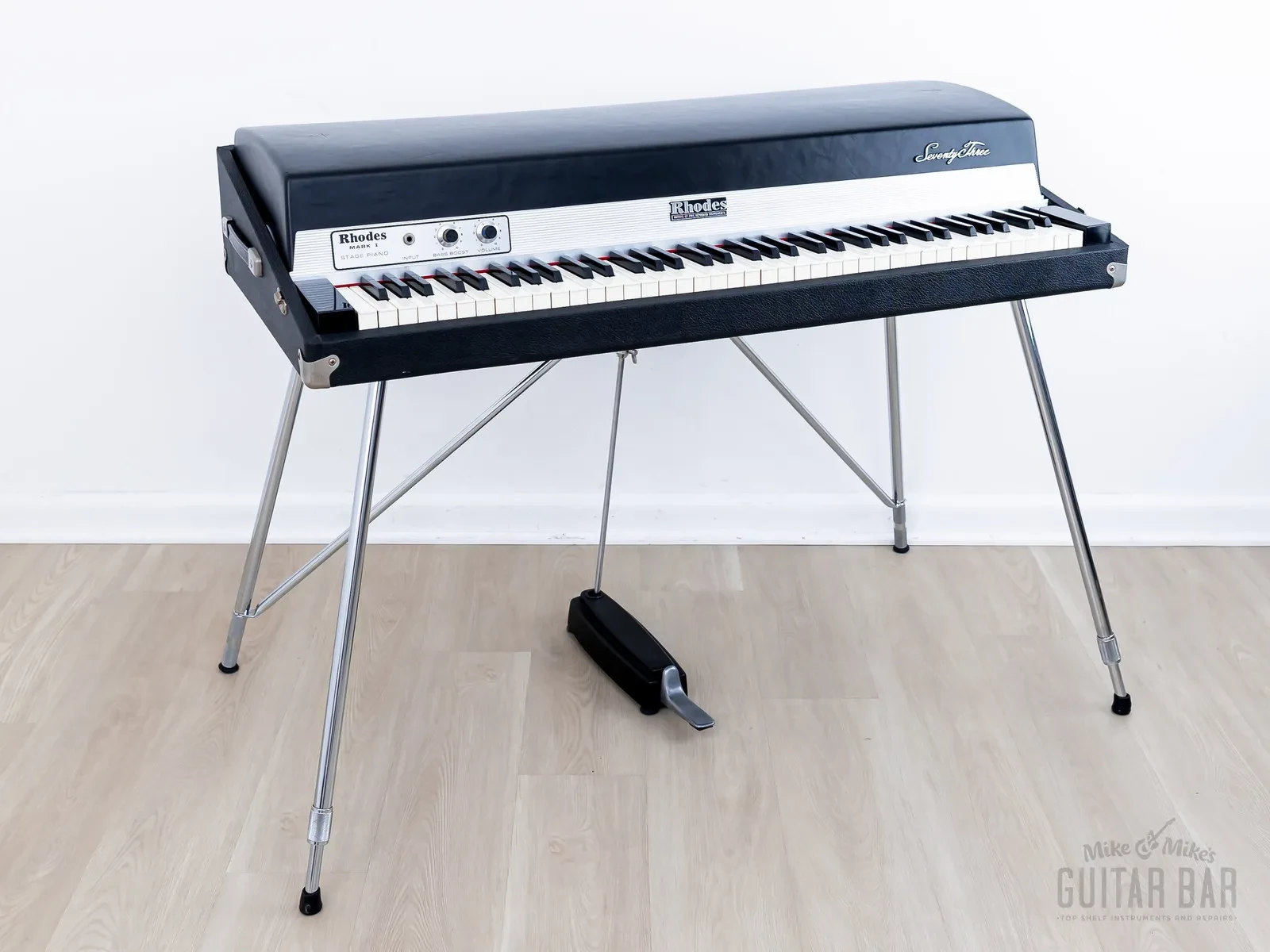 1975 Rhodes Stage 73 Mk I Vintage Electric Piano, One-Owner w/ Hangtags, Pedal