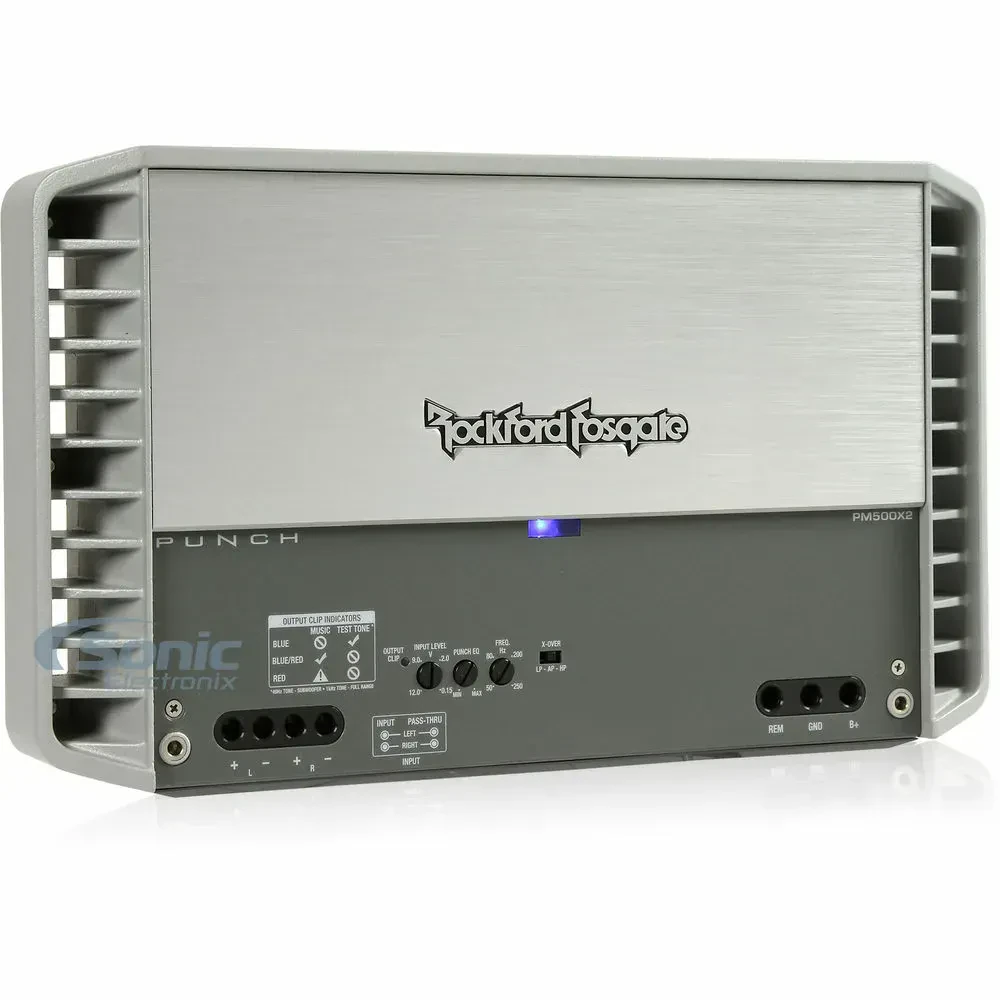 Усилитель мощности для морского применения Rockford Fosgate PM500X2 Punch Series 2-канальный 500W Class A/B