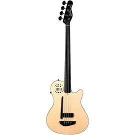 Электроакустическая безладовая бас-гитара Godin A4 Ultra Natural Fretless Semi-Acoustic Bass Natural