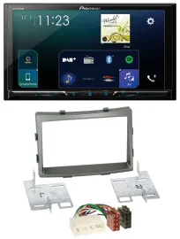 Автомагнитола Pioneer 2 DIN, MP3, Bluetooth, USB, DAB для SsangYong Rodius (с 2013)
