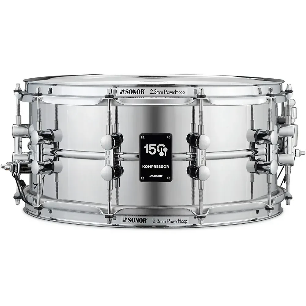 Малый барабан Sonor 150th Anniversary Edition Kompressor Steel 14x6.5 Silver