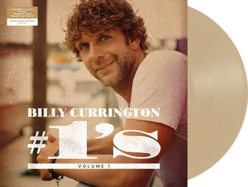 Виниловая пластинка Billy Currington - #1's - Volume 1 [New Vinyl LP] Clear Vinyl, Ltd Ed, Tan