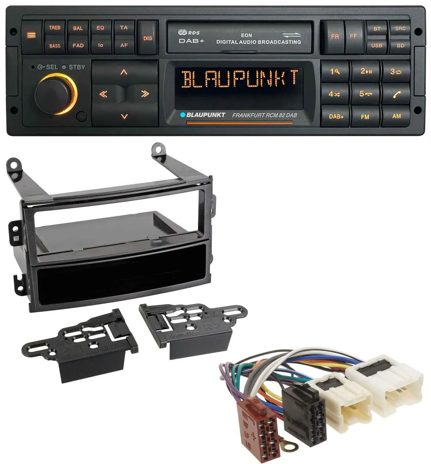 Blaupunkt USB DAB SD MP3 Bluetooth Autoradio für Nissan 350Z Roadster 2003-2005